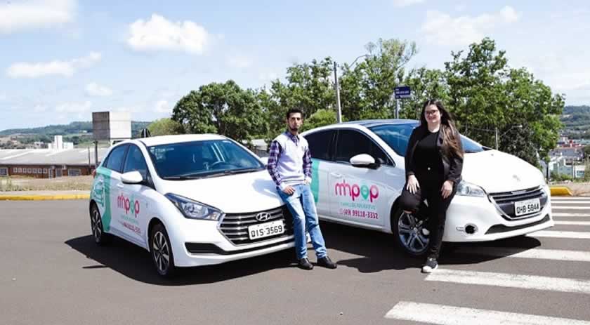 Aplicativo de transporte local completa dois meses