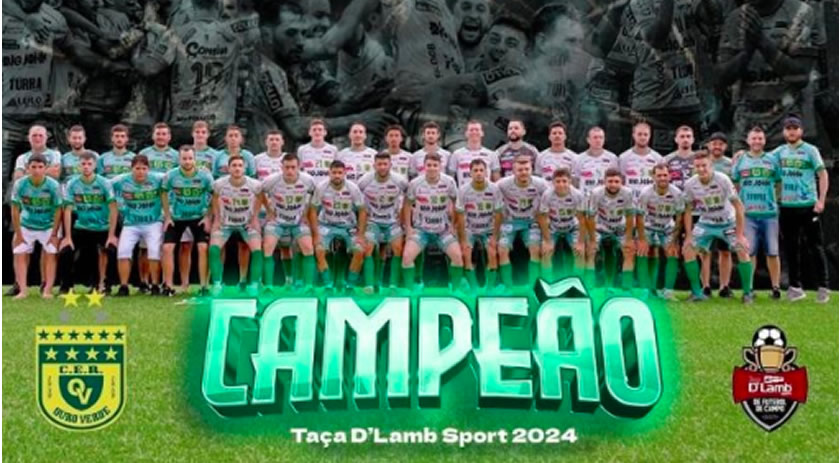 Ouro Verde de Descanso é campeão da Taça D’Lamb Sport 2024