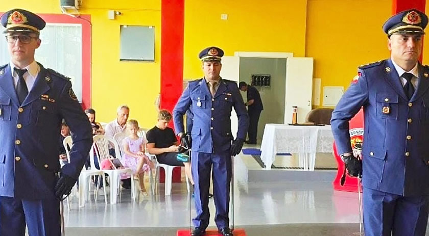 Corpo de Bombeiros realiza solenidade de passagem de comando da 3ª Companhia de Bombeiro Militar