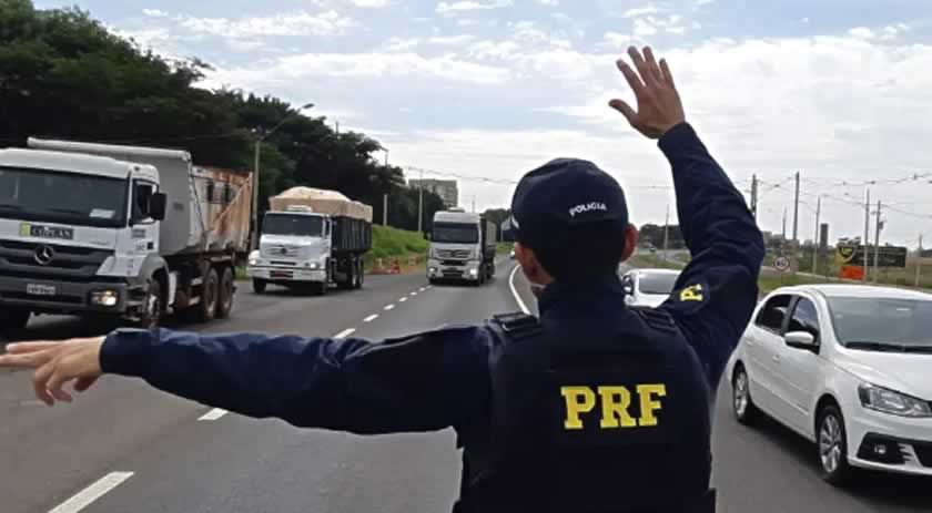 PRF registra manifestações em 11 trechos de rodovias federais nesta quarta