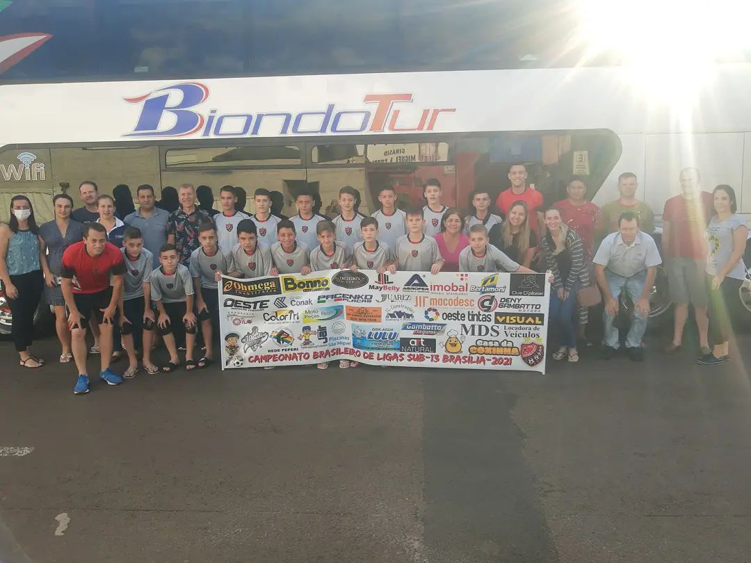 Bugre do Oeste/Agrofer disputa neste final de semana, campeonato Brasileiro de Ligas Sub-13 em Brasília
