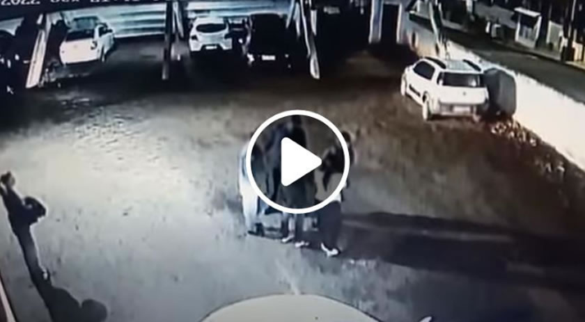 Bombeiros de Xaxim salvam bebê engasgado com leite materno