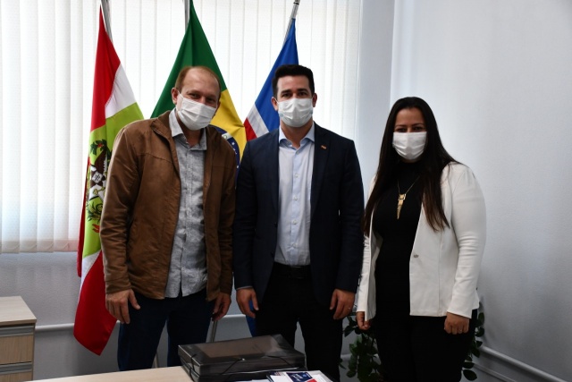Município recebe visita do secretário de Desenvolvimento Social do Estado