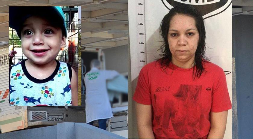 Fernanda Vásquez condenada por matar o filho com a ajuda do padrasto é presa em Eldorado