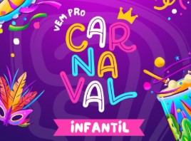 Carnaval Infantil será realizado nesta terça-feira com programação especial para as crianças
