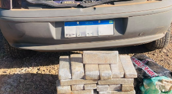 Homem é preso com quase 30 quilos de maconha
