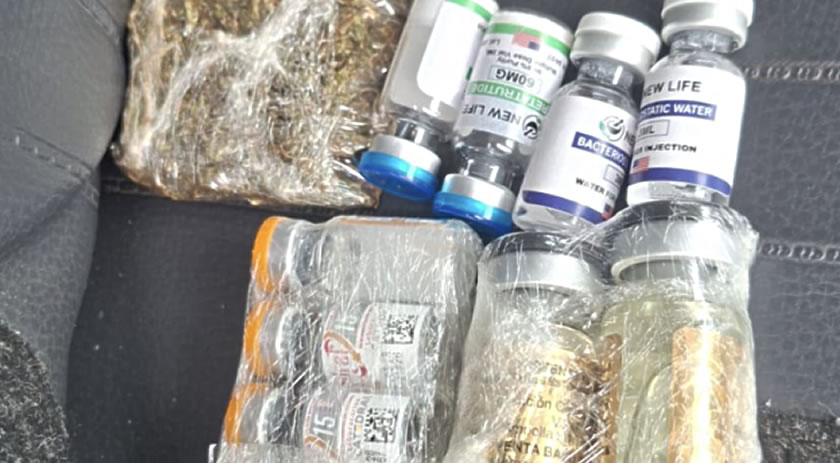 PM apreende maconha e medicamentos trazidos do Paraguai na BR-282