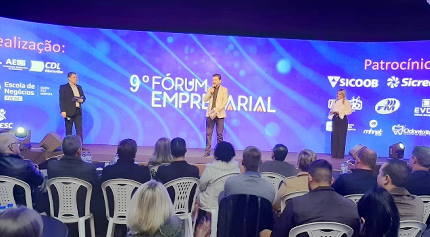 Palestra voltada para lideranças abre programação do 9º Fórum Empresarial