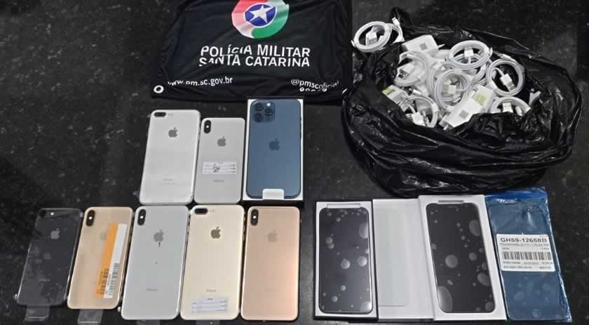 Polícia localiza drogas em bagagem de passageiro em ônibus de transporte coletivo no Oeste