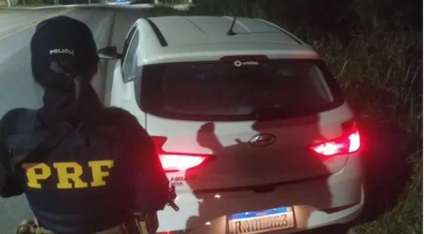 Aluguel de carro vira caso de polícia durante blitz em SC