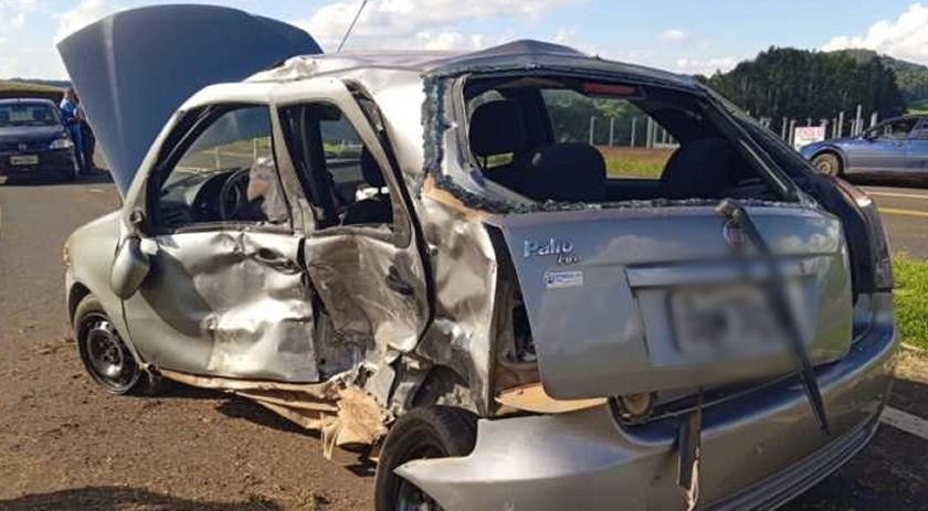 Homem morre em grave acidente na PR-180, entre Marmeleiro e Campo Erê