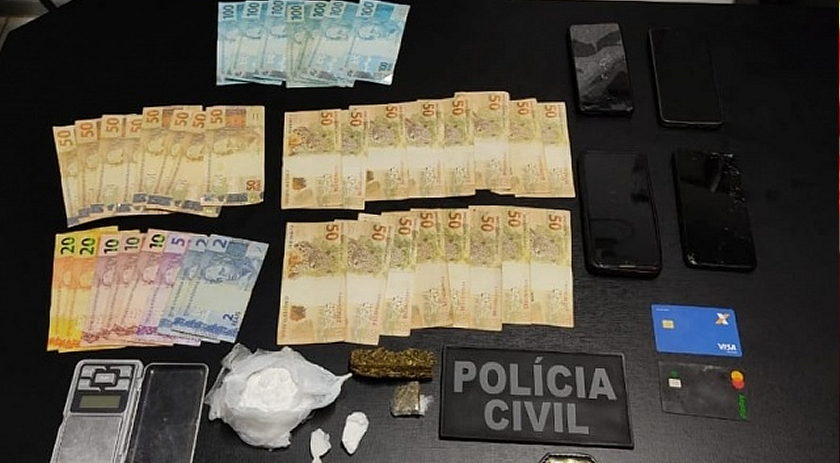 Polícia Civil prende suspeito de tráfico de drogas
