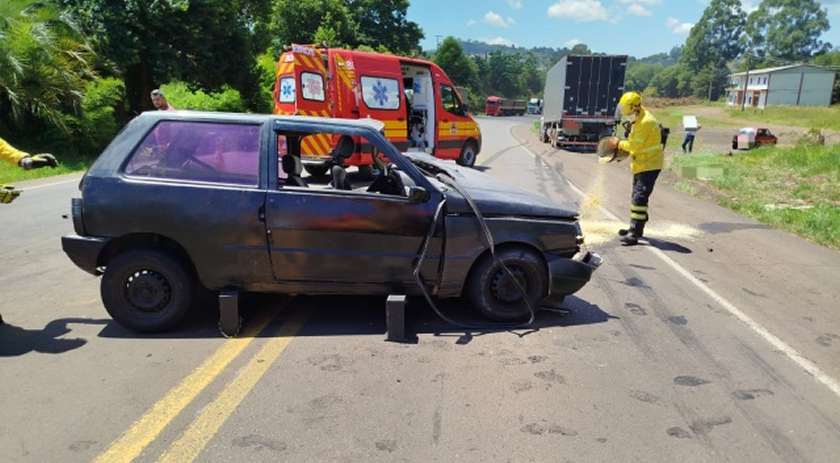 Identificado homem que morreu em grave acidente na BR-282
