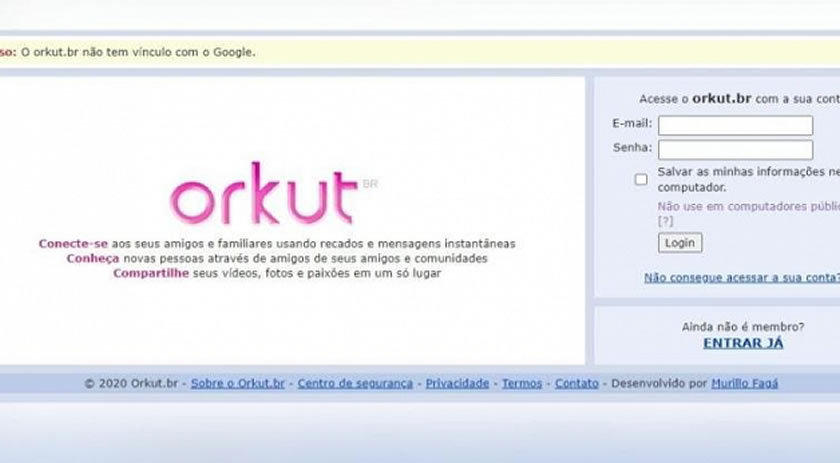 Orkut voltou? Criador reativa site e anuncia novo projeto