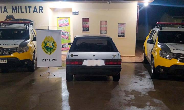 Jovem de Palma Sola é preso em flagrante com veículo furtado no mesmo dia