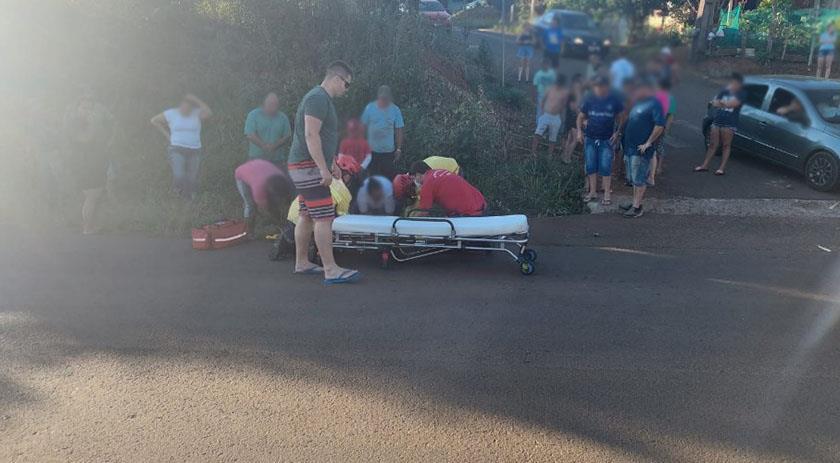 Morre no hospital criança que foi atropelada no Bairro Três Fronteiras