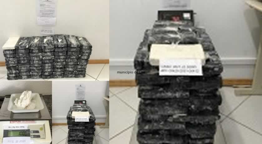 Casal é preso acusado de tráfico milionário de cocaína