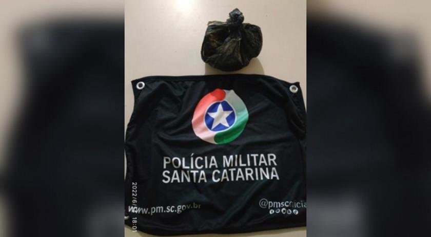 Cães de faro da PM localizam droga escondida em mata no interior