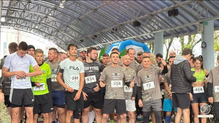 Frio e chuva não impedem sucesso da 3ª Corrida do Soldado