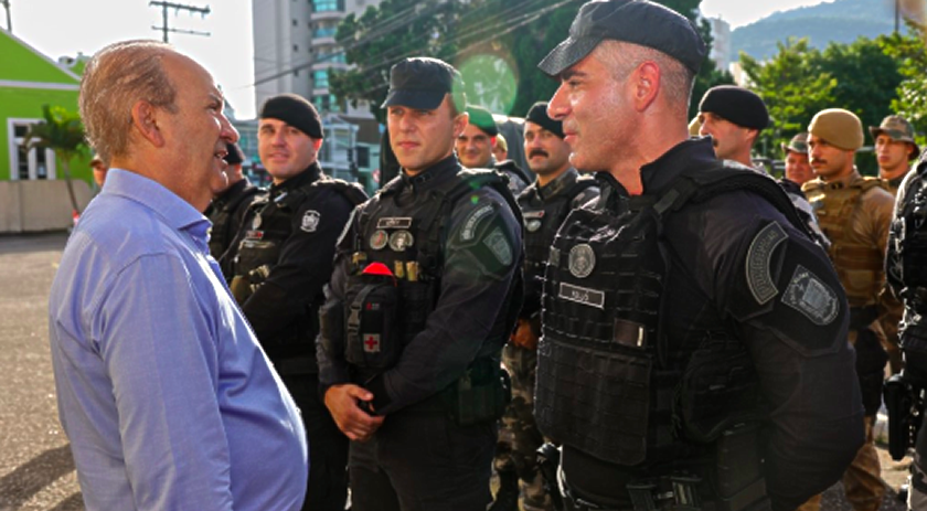 Governador Jorginho Mello define aumento de 21,5% para todos os servidores da Segurança Pública