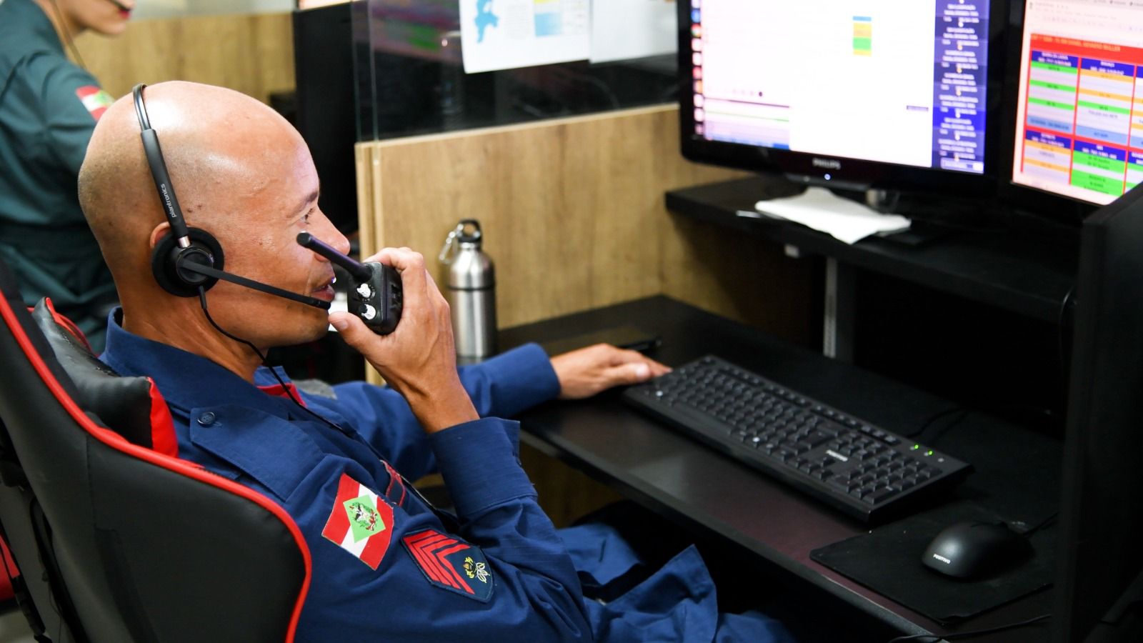Bombeiros de SC lançam sistema inédito para acompanhar viaturas em tempo real