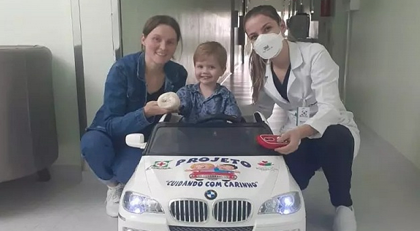 Projeto Cuidando com Carinho é desenvolvido no Hospital São José