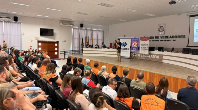 São Miguel do Oeste sedia seminário macroregional sobre segurança nas escolas