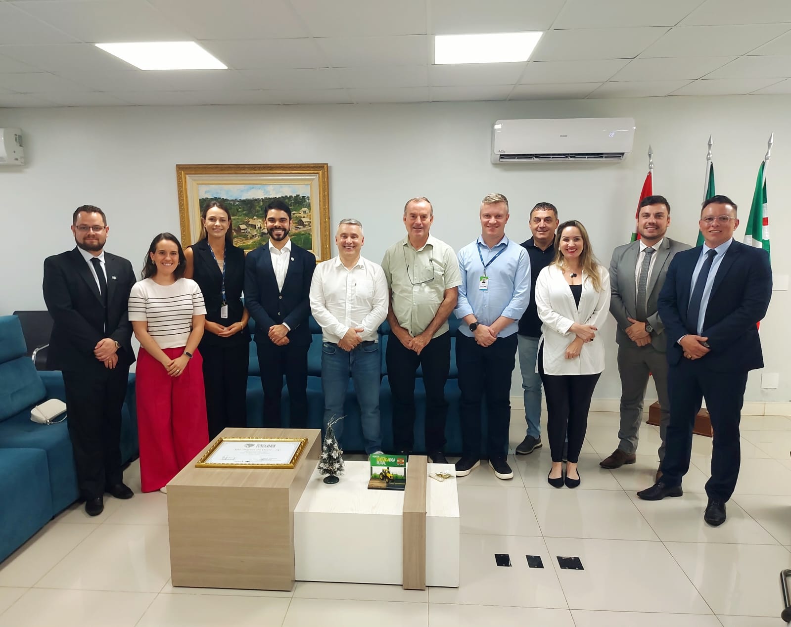 Município fortalece parceria com o IMA em visita institucional