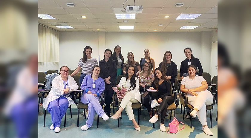 HRTGB-Santé realiza palestra sobre eletrocardiograma com cardiologista Anaisa Pinheiro Fiorini