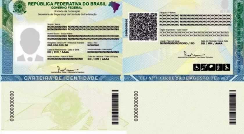 SC está entre os 4 Estados que podem emitir a nova carteira de identidade