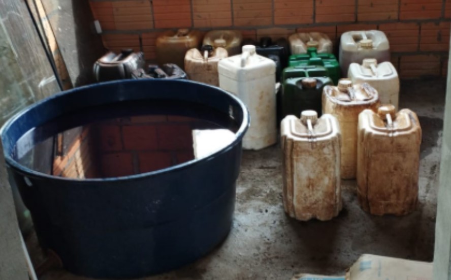 Homem é preso por receptação de 590 litros de diesel furtado