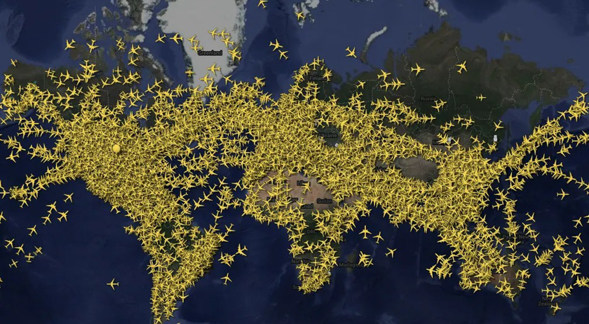 Com 134 mil voos, dia 6 de junho foi o mais cheio da aviação comercial, diz site