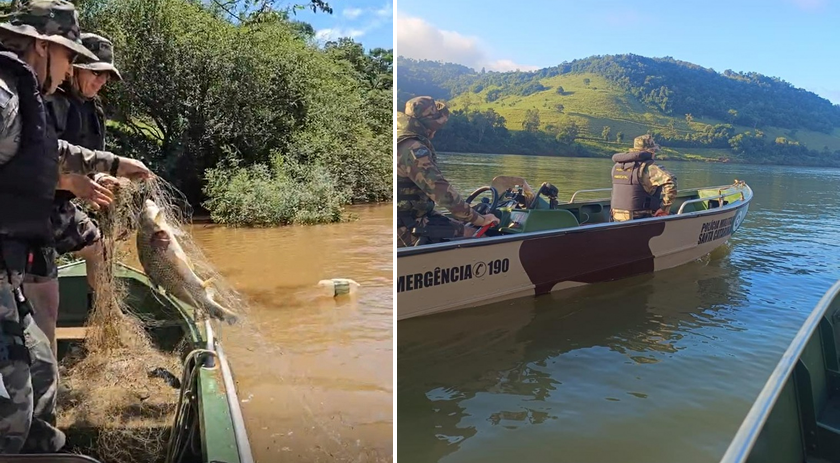 Polícia Ambiental divulga balanço da Operação Piracema 2024/2025