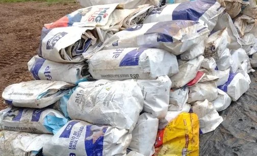Município recolhe 70 toneladas de materiais recicláveis no interior