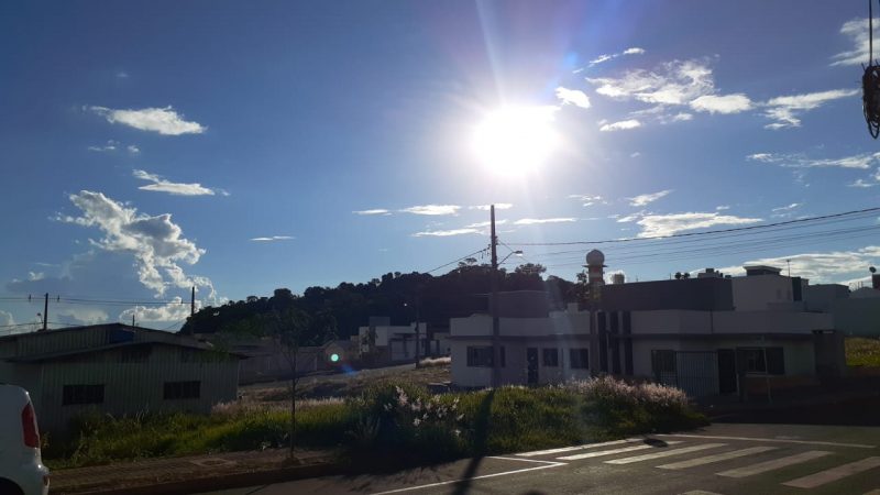 SC terá chuva e temperaturas próximas a 37°C nesta semana