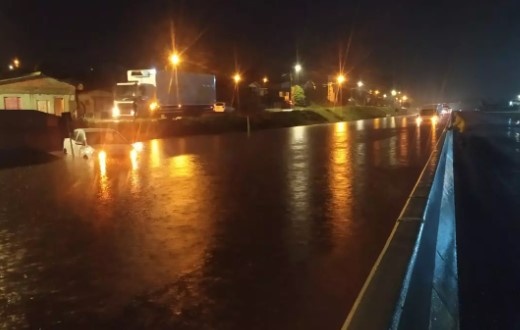 Com 40 mm em 1h, cerca de 200 pessoas são afetadas pelas chuvas em Xanxerê
