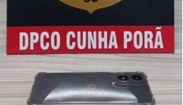 Polícia Civil recupera celular roubado; vítima foi agredida durante o crime