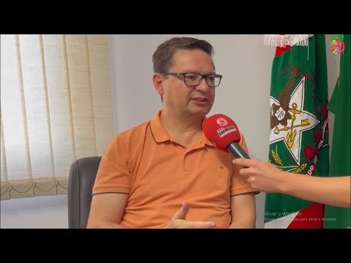 Em visita a Florianópolis, prefeito de Belmonte garante recursos para o Município