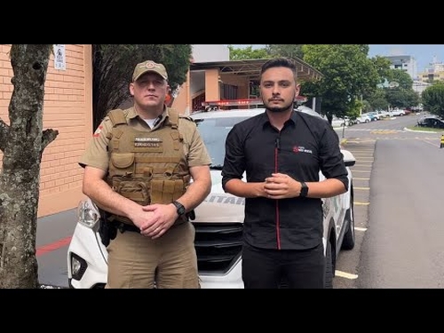 Comandante da PM fala sobre policiamento nas escolas de São Miguel do Oeste