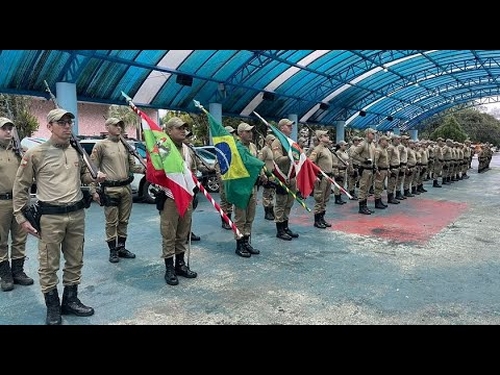 PM realiza solenidade alusiva aos 188 anos da PMSC e promoção de praças e oficiais