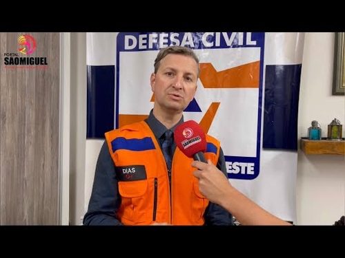 Coordenador da Defesa Civil fala sobre situações da chuva em São Miguel do Oeste
